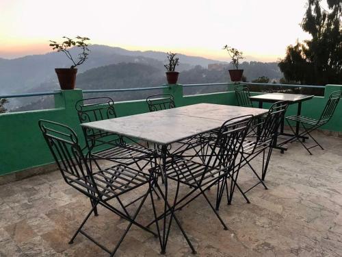 Balcony/terrace, Hotel New Dragon in Nagarkot
