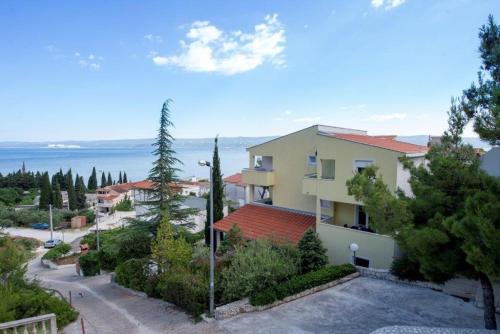 Studio Apartment in Duce with sea view, Balcony, Klimaanlage, WLAN 132-1, Duče (fotografie 2)