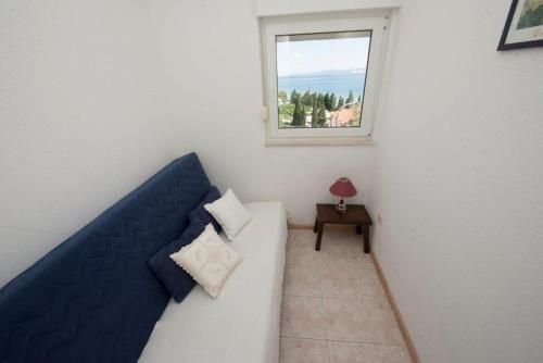 Studio Apartment in Duce with sea view, Balcony, Klimaanlage, WLAN 132-1, Duče (fotografie 10)