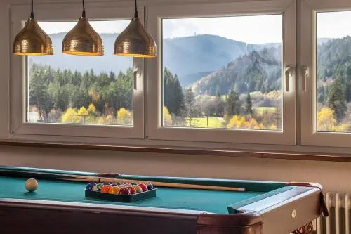 BlackNCozy - Großzügiges Designappartement mit Boxspringbetten und Heimkino in Feldberg Schwarzwald, Deutschland