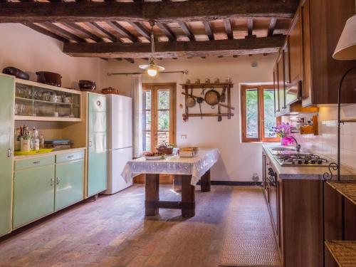 Kitchen, Peaceful Villa in Montefelcino with Swimming Pool in Montefelcino
