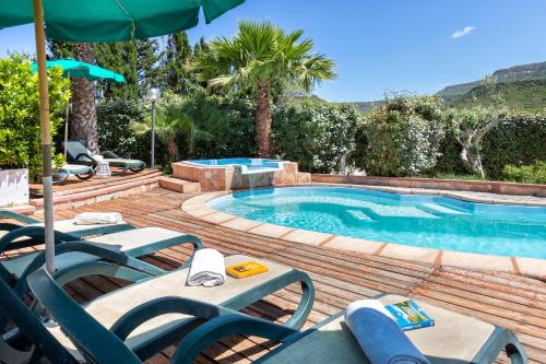 Swimming pool, Villa Turchese With Pool/ Depandance Turchese With Pool - Happy Rentals in Alghero