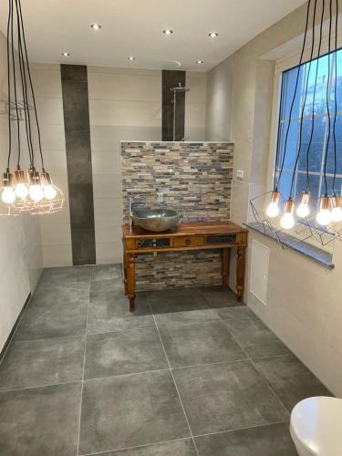 浴室, Ferienvilla in 埃珀爾博恩