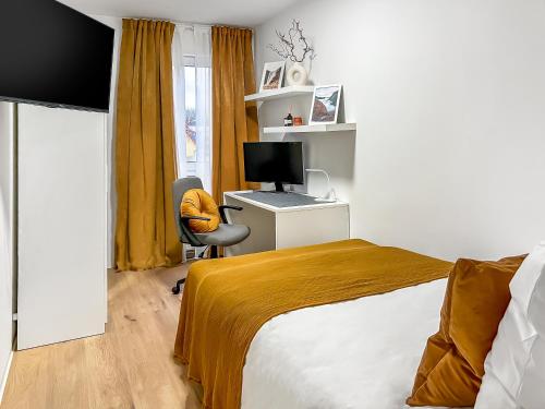 Komplette Unterkunft - Modernes Studio Apartment Nürnberg