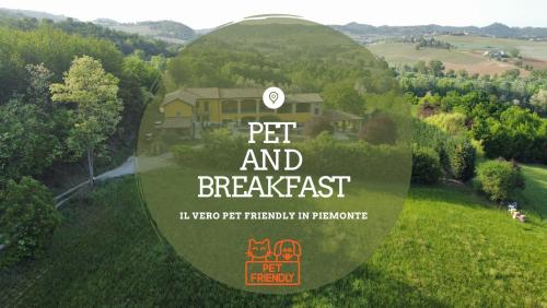  Pet and Breakfast Pet Friendly Country House in Moncalvo