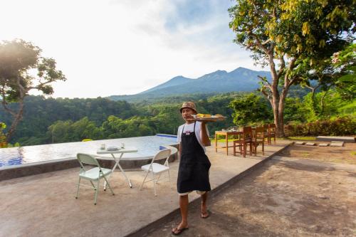 Pondok Guru Bakti cottages in Senaru