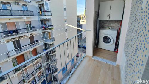 Balcony/terrace, Blue Sky Rooftop Rooms – Bari Policlinico in Bari