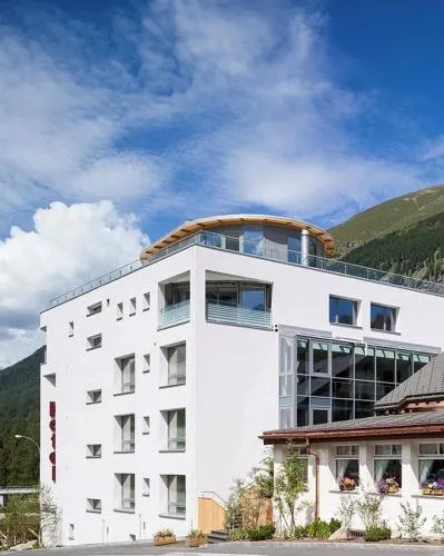 Hotel Station in Pontresina, Schweiz