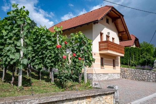 Viesnīcas āriene, Holiday home in Dobrnic - Dolenjska & Bela krajina Unter- & Weißkrain 26093 in Dobrnic