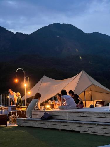 Glamping Tent with Sunset View＋Japanese-Style Room - Non-Smoking