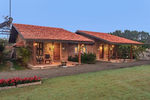 SaffronStays Lake House Marigold, Nashik - rustic cottages with private plunge pool