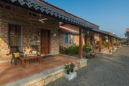 SaffronStays Lake House Marigold, Nashik - rustic cottages with private plunge pool