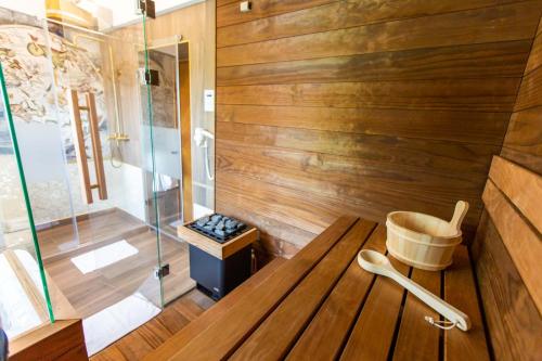 Sauna, Hotel Willa Lubicz in Gdiņa
