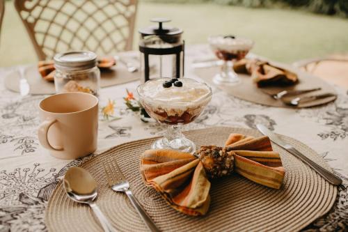Food and beverages, Nguni Cottage at Ngoye Lodge in Mtunzini