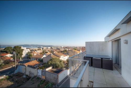 La Terrasse - proche gare et centre ville, parking - - Location saisonnière - Sète