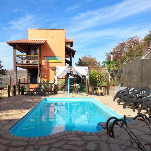 景觀, Pousada Cachoeiras do Cipó (Pousada Cachoeiras do Cipo) in 桑塔納杜裡亞舒