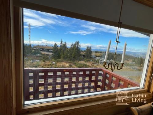 Cozy apartment with a view and ski inout Hafjell in Oyer
