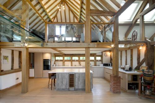 Konyha, A Barn at South Downs Stay in Basingstoke Külváros