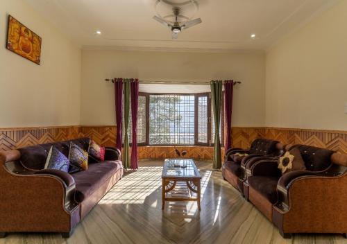 SaffronStays Willow Castle, Bhimtal - pet-friendly home near Bhimtal lake