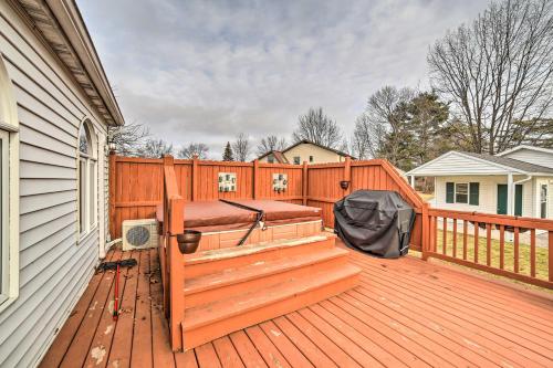 Spacious Michigan Home with Private Hot Tub