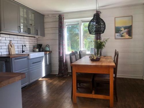 Comfortabel Zweeds huis met sauna en houtkachel. in Johannisholm