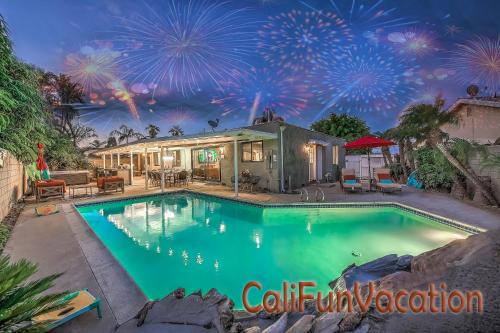 Cali Disneyland Fun Villa Pool/Hot Tub/Near Beach