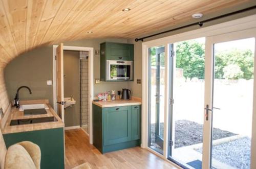 Hotelli välisilme, Hares Retreat - Middle Cabin in Foolow