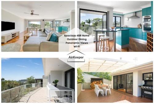 MODERN BEACH HOME, STUNNING VIEW AND GREAT GARDEN