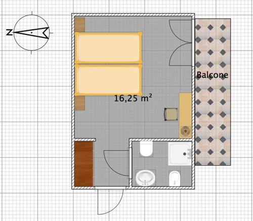 Hotel Bertha Fronte Mare Room Type - Double Room with Sea View