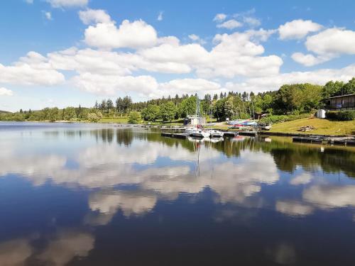 Wellnester Tiny Houses and Retro-Caravan by the lake in Losheim am See