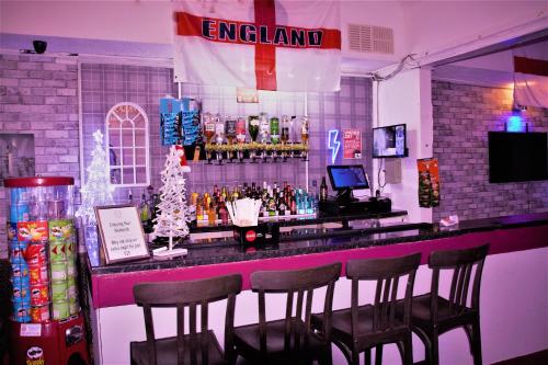 Bar, The Hollingdales Hotel in Blackpool