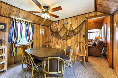 Breezy Ship Bottom House with Yard and Beach Access!