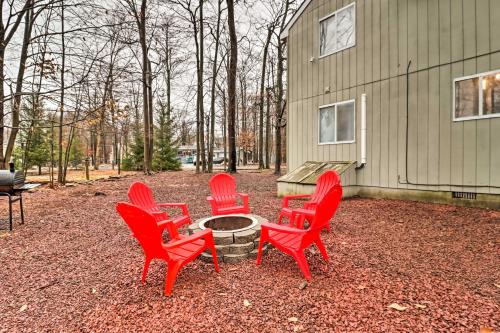 Family-Friendly Tobyhanna Home with Game Room!