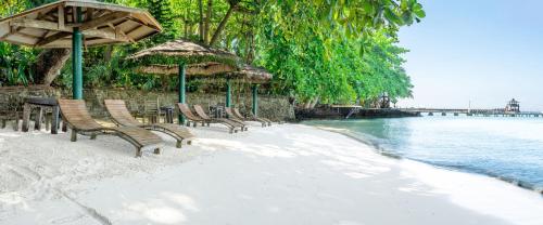 playa, Chema's by the Sea Beach Resort in Babak Distrito - Isla de Samal
