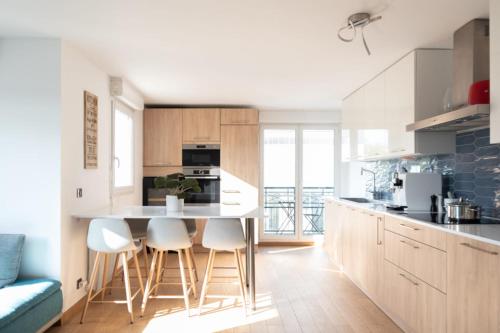 Cosy 60 m apartment with balcony in Saint-Denis