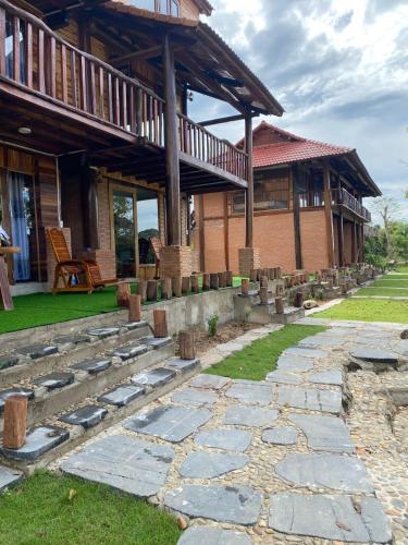 Exterior view, Green Bamboo Lodge Resort in Nam Cat Tien