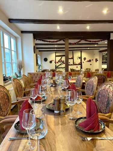 餐廳, 伊爾森堡老城酒店 (Altstadthotel Ilsenburg) in 伊爾森布爾格