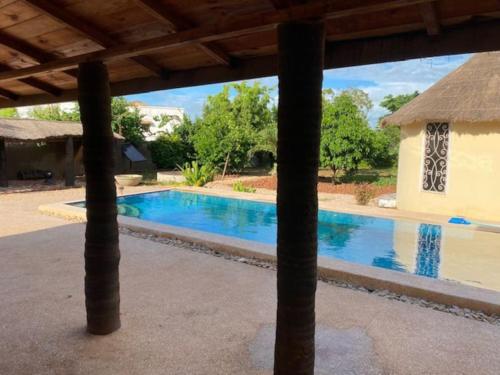 Úszómedence, Villa Idaka in Toubab Dialao