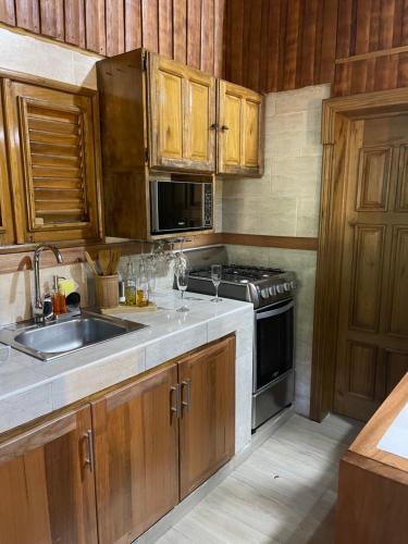 virtuve, Hacienda La Huerta Puerto Plata, 1 BDR in Maimón