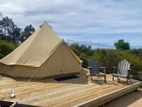 Little Beach Glamping with Sauna