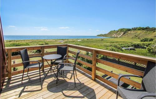 Nice Apartment In Sams With 1 Bedrooms And Wifi