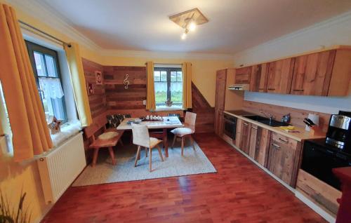 廚房, Ferienhaus Tonihof in 朗多夫