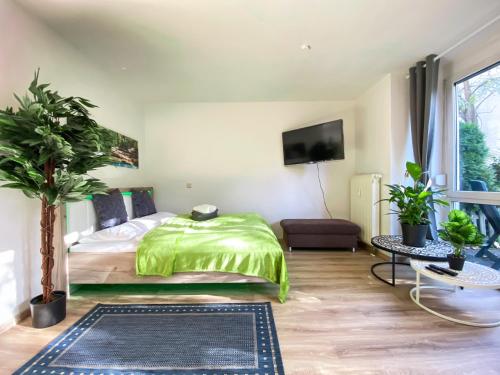 Wohlfühl-Apartment mit kostenfreier Tiefgarage, WiFi & Terrasse, Leipzig (Foto 7)