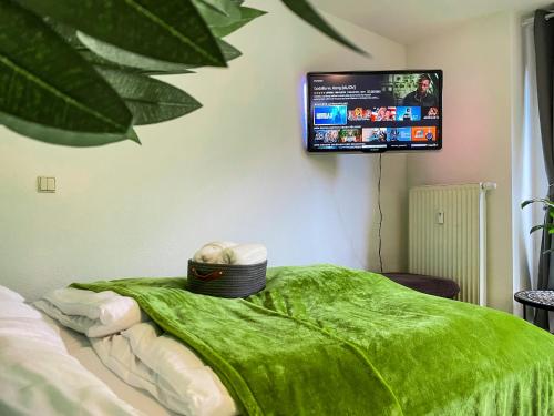 Wohlfühl-Apartment mit kostenfreier Tiefgarage, WiFi & Terrasse, Leipzig (Foto 6)