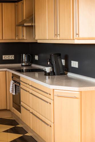 廚房, Ferienwohnung Tina in 布賴滕貝格