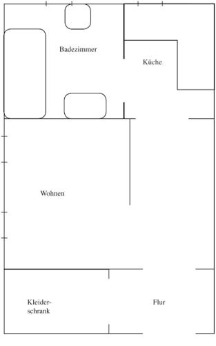 Kleines Apartment in Mönchengladbach-Neuwerk