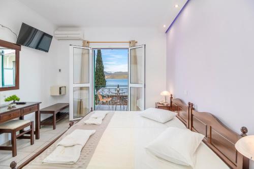 Camera doppia o twin, vista sul mare