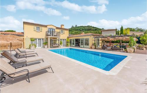 Beautiful Home In Grimaud With Outdoor Swimming Pool, 4 Bedrooms And Swimming Pool - Location saisonnière - Grimaud