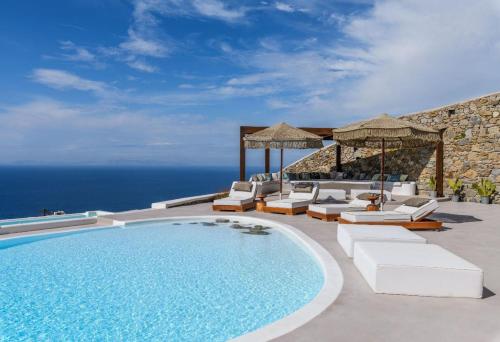 Villa M – khách sạn tại Houlakia
