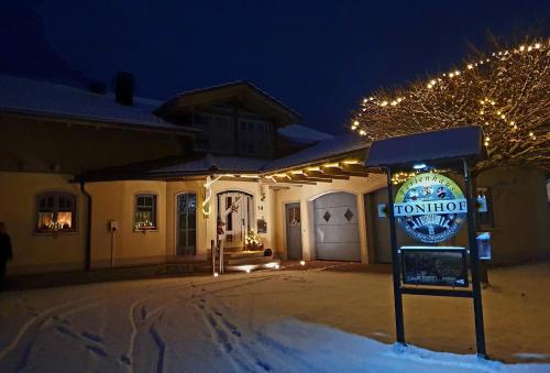 外部景觀, Ferienhaus Tonihof in 朗多夫